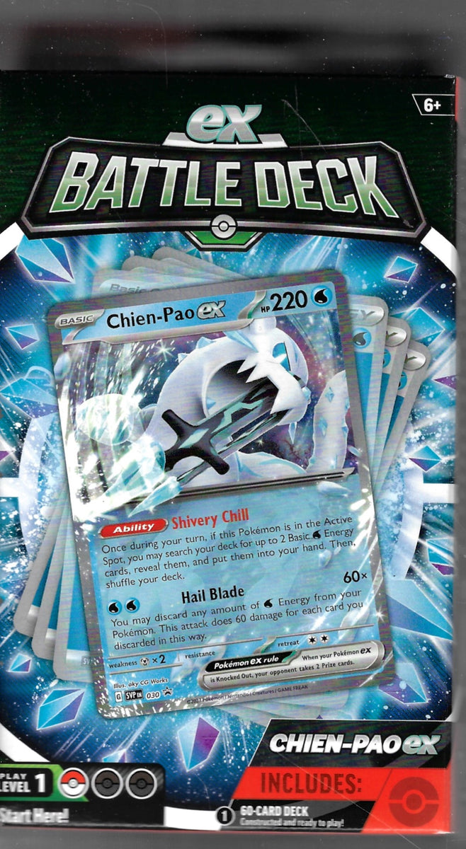 Pokemon Chien - Pao EX Battle Deck - Pokemon MantisGamingStudios Pokemon Chien - Pao EX Battle Deck - Pokemon MantisGamingStudios