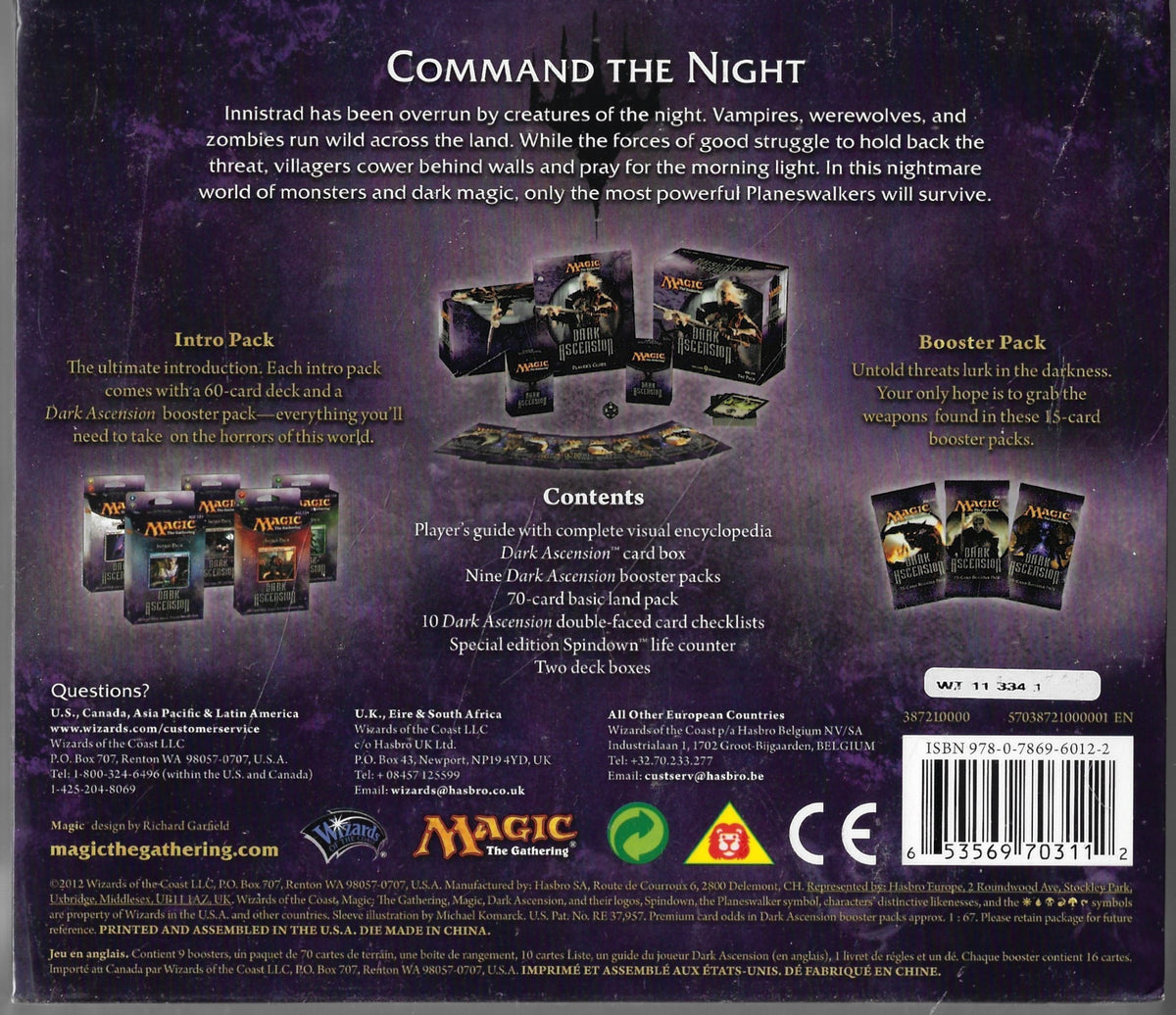 mtg dark ascension booster box Dark Ascension Fat Pack / Bundle - MTG