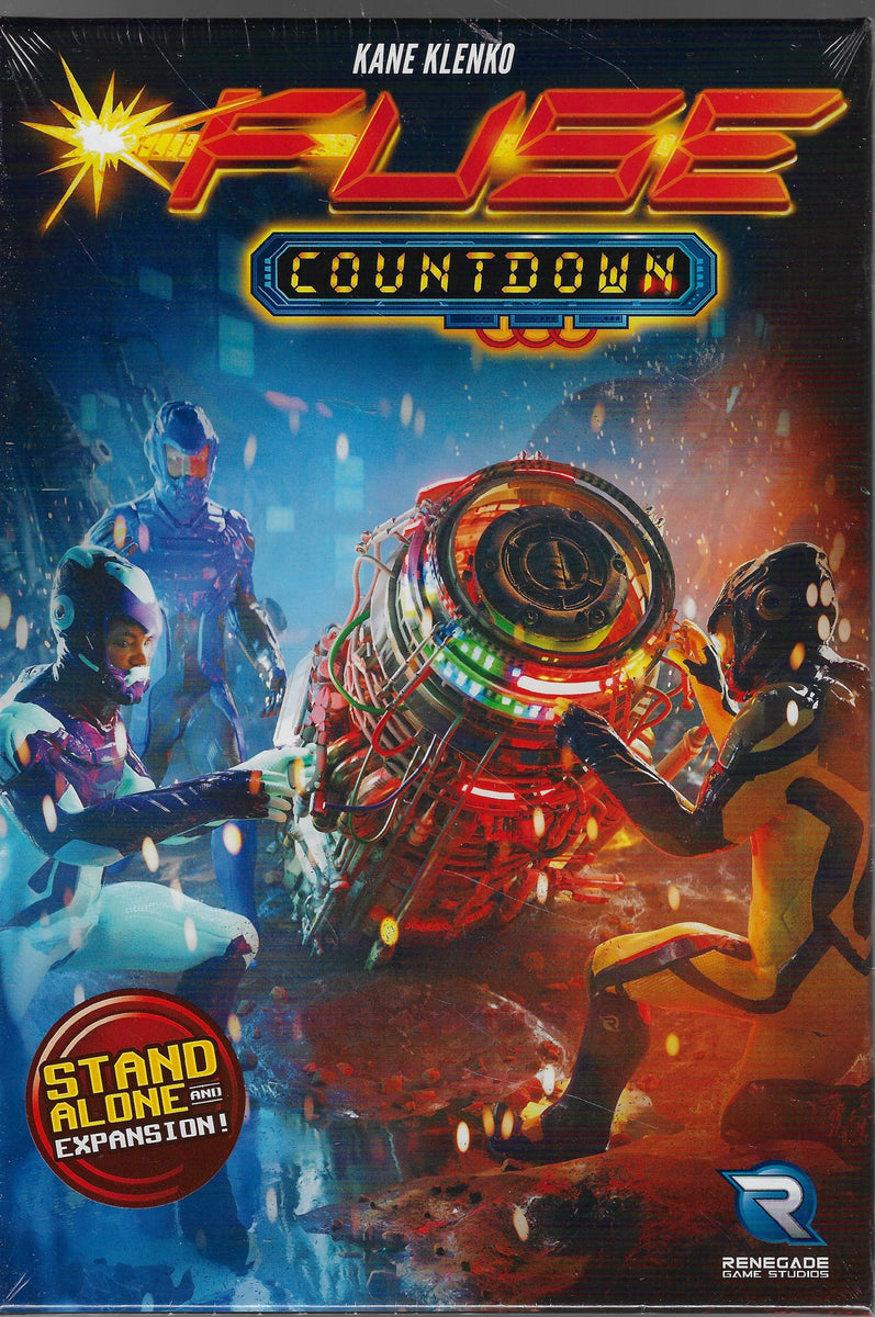 Fuse: Countdown - A Standalone Game Or Expansion for The Original Game,  Renegade Game Studios, Cooperative Intense Gameplay, Family Strategy, Ages