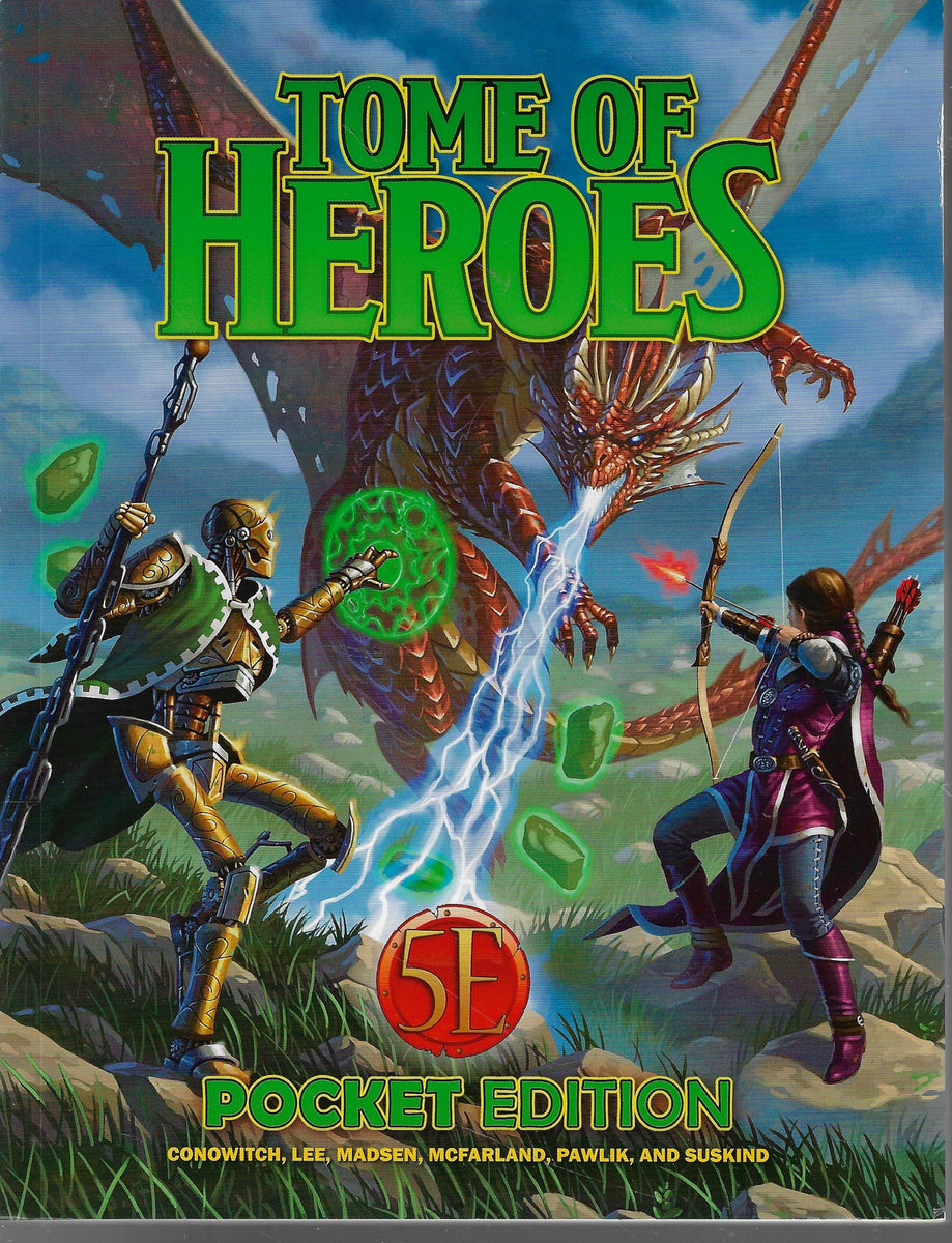 Tome of Heroes Pocket (D&D 5E Compatible) - Kobold Press –  MantisGamingStudios