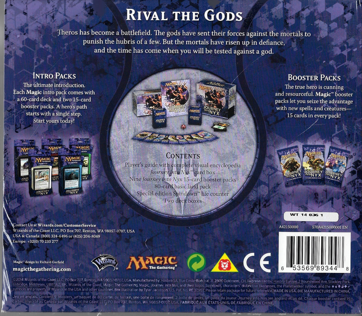 Journey Into Nyx Bundle / Fat Pack - MTG