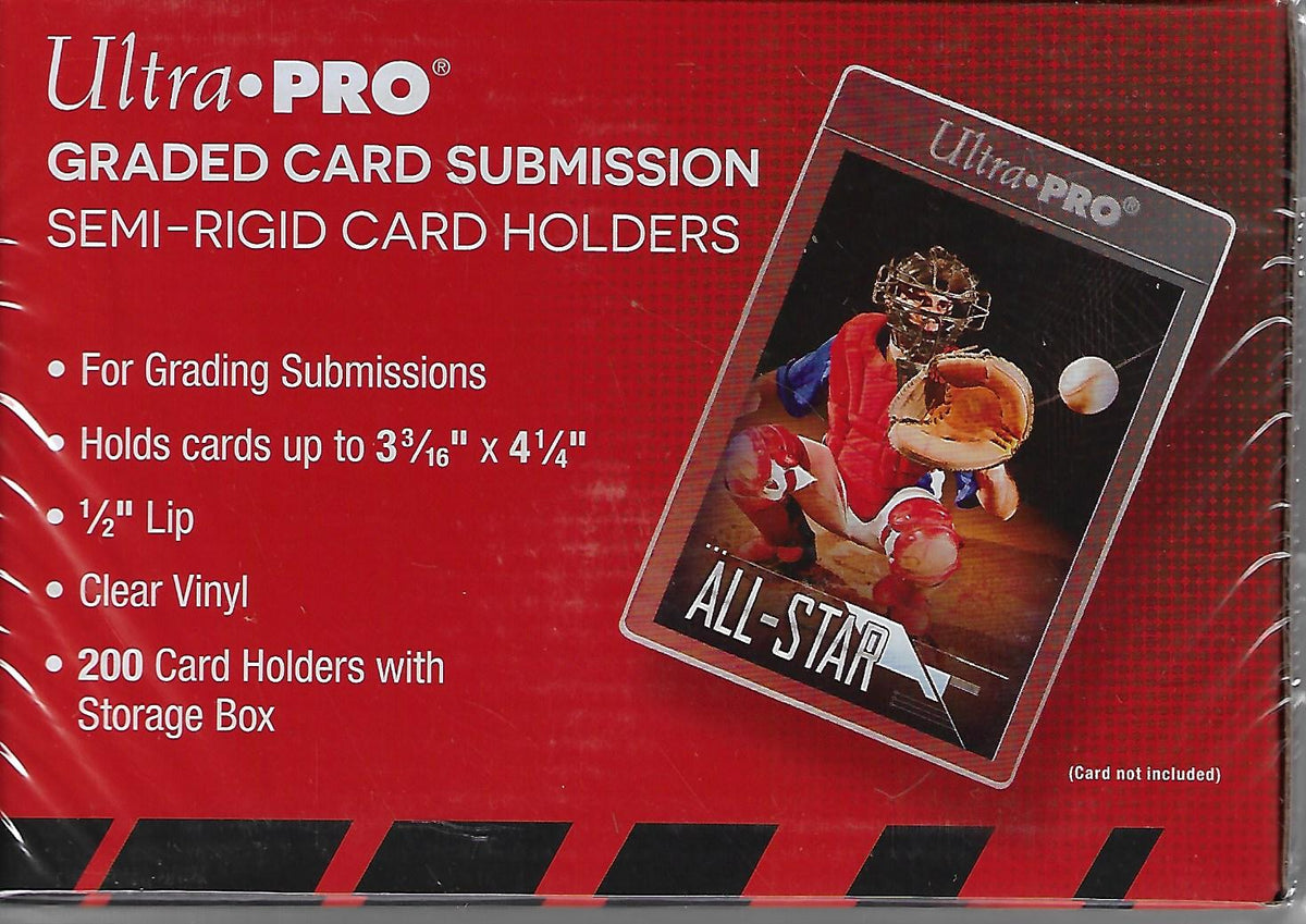 Semi Rigid Ultra Pro Semi Rigid Card Holders Graded Card Submission Bo MantisGamingStudios Semi Rigid Ultra Pro Semi Rigid Card Holders Graded Card Submission Bo MantisGamingStudios