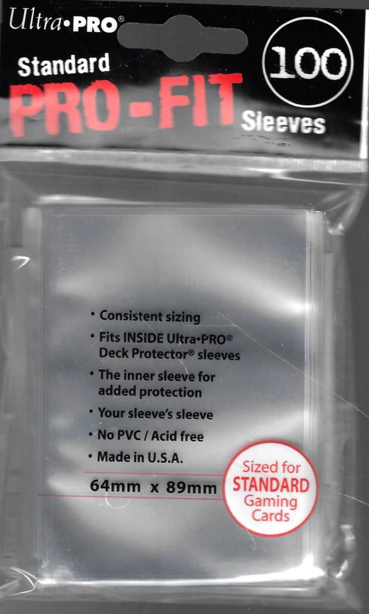 Standard Pro-Fit Sleeves - Ultra Pro – MantisGamingStudios