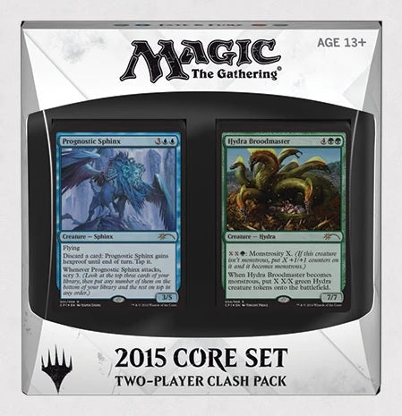 2015 Core Set Two Player Clash Pack Fate & Fury Duel Deck - MTG - Magic The Gathering