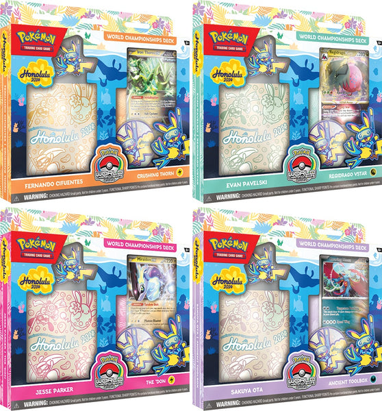 Pokemon TCG: World Championships Deck 2024 Display (8) - Pokemon