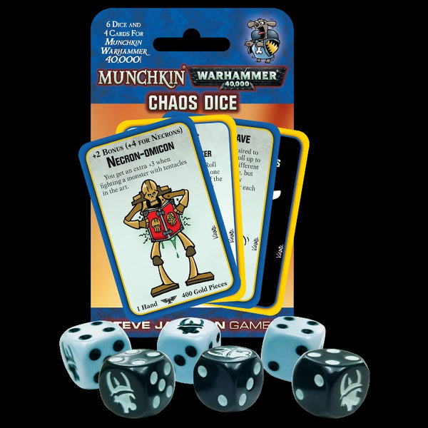 Munchkin Warhammer 40K Chaos Dice - Steve Jackson Games