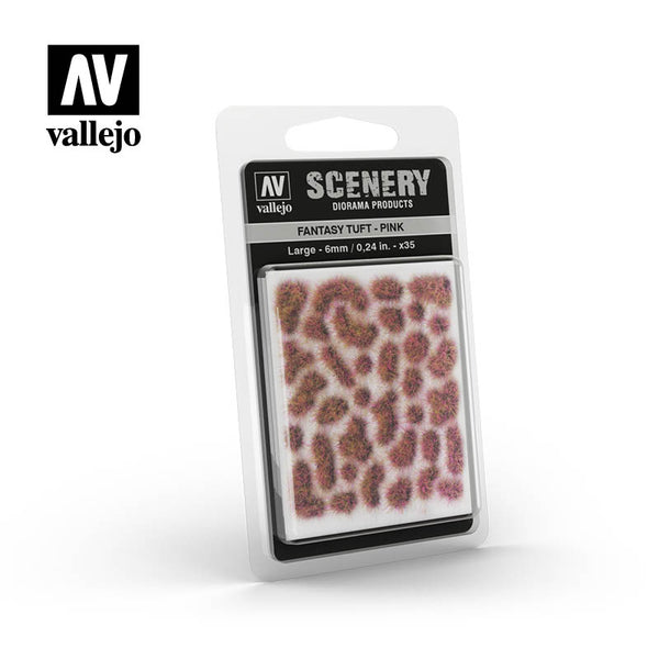 Scenery Diorama Products: Fantasy Tuft Pink (Large) - Acrylicos Vallejo