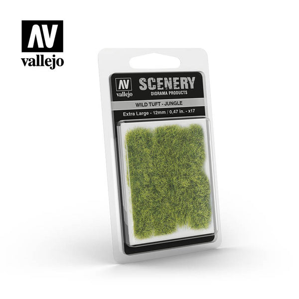 Scenery Diorama Products: Wild Tuft Jungle (Extra Large) - Acrylicos Vallejo