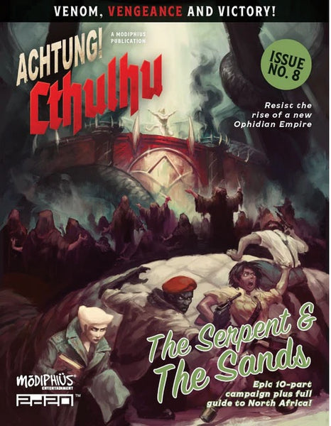 Achtung! Cthulhu 2d20: Serpent and the Sands Expansion (Issue 8) - Modiphius