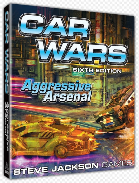 Car Wars Companion 6th Edition Aggressive Arsenal Expansion - Steve Jackson Games