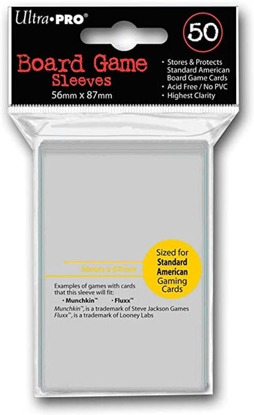 Board Game Sleeves American Standard Card Sleeves (56mm x 87mm) - Ultra Pro