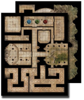 GameMastery Flip-Mat: Ancient Dungeon - Piazo