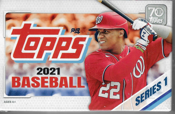 2021 Topps Baseball Hobby Box Series 1 Factory Sealed - Sports Cards