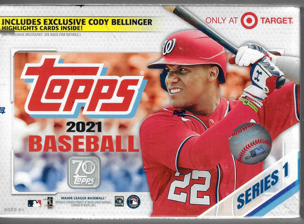 2021 Topps Baseball MEGA Box Series 1 Factory Sealed - Sports Cards