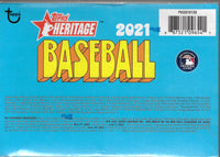 2021 Topps Heritage Baseball Hobby Box Factory Sealed - Sports Cards