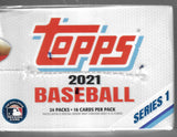 2021 Topps Baseball Hobby Box Series 1 Factory Sealed - Sports Cards