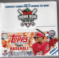 2021 Topps Baseball Hobby Box Series 1 Factory Sealed - Sports Cards