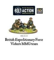 BEF Vickers MMG Team (1939-40) - Bolt Action