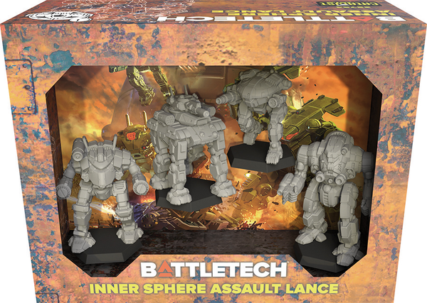 BattleTech Miniature Inner Sphere Force Lance - Battletech