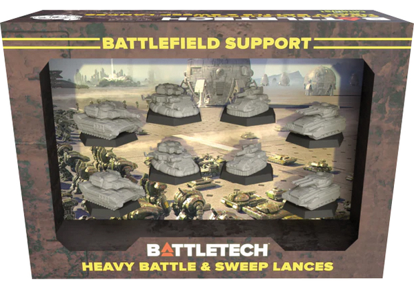BattleTech Miniature Forcepack Heavy Battle & Sweep Lances- Battletech