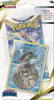 Pokemon Silver Tempest Basculin Coin Booster Pack - Pokemon