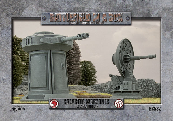 Galactic Warzones Defense Turrets - Battlefield in a Box