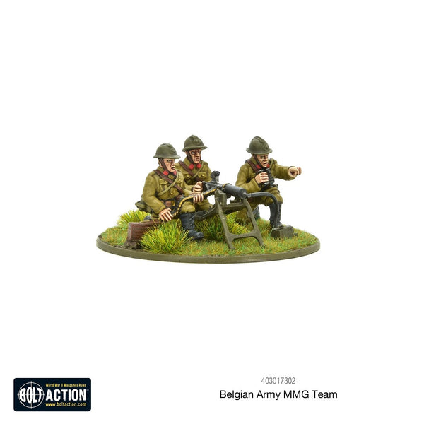 Belgian Army MMG Team - Bolt Action