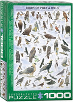 Birds of Prey and Owls 1000pc - EuroGraphics Puzzle