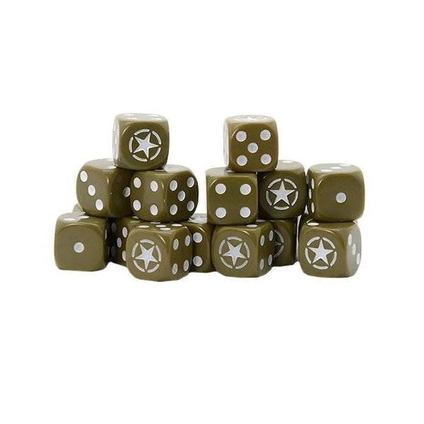 Bolt Action Allied Star D6 Pack - Warlord Games