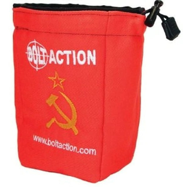 Bolt Action Soviet Red Dice Bag - Warlord Games