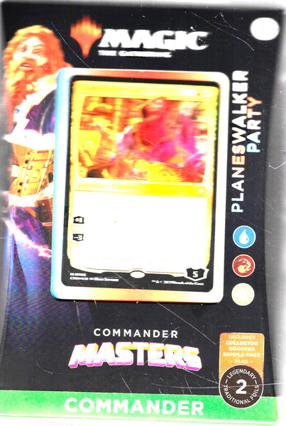 Commander Masters Commander Deck Planeswalker Party - MTG - Magic The Gathering