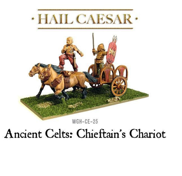 Ancient Celts Chieftain's Chariot - Hail Caesar