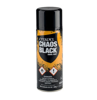 Citadel Colour Chaos Black Primer - Games Workshop