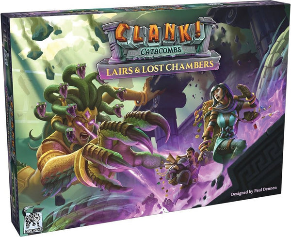 Clank! Catacombs Lairs & Lost Chambers Expansion - Dire Wolf Digital