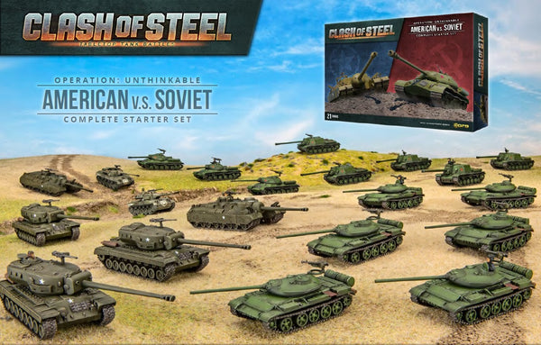 Clash of Steel: Starter USA vs Soviet Starter Set - Gale Force Nine