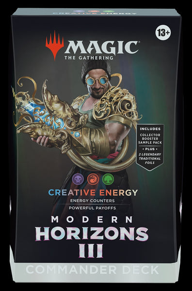 Modern Horizons 3 Commander Deck Creative Energy - MTG - Magic The Gathering