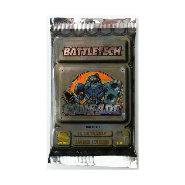 BattleTech CCG Crusade Booster Pack - Wizards of the Coast MantisGamingStudios BattleTech CCG Crusade Booster Pack - Wizards of the Coast MantisGamingStudios