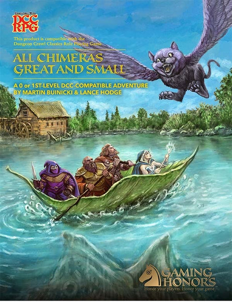 Dungeon Crawl Classics DCC All Chimeras Great and Small - Goodman Games