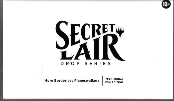 Secret Lairs Borderless Planeswalker Foil Pack - MTG - Magic