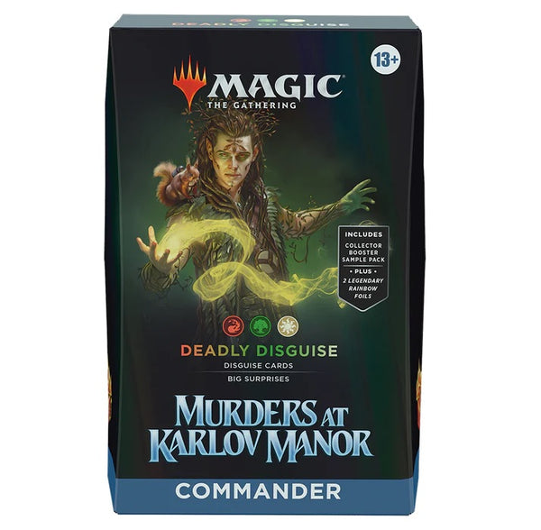 Murders at Karlov Manor Commander Deck Deadly Disguise  - MTG - Magic The Gathering