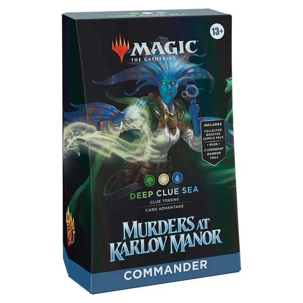 Murders at Karlov Manor Commander Deck Deep Clue Sea - MTG - Magic The Gathering