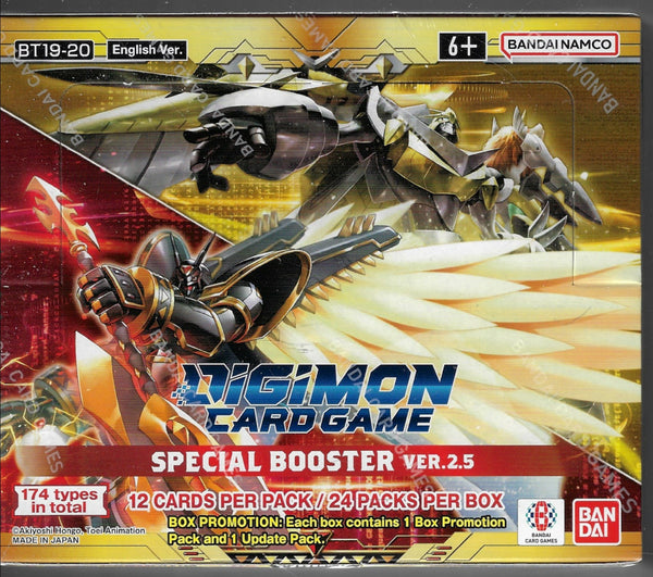 Digimon TCG Special Booster V2.5 Display (24) (BT19-20) - Bandai MantisGamingStudios Digimon TCG Special Booster V2.5 Display (24) (BT19-20) - Bandai MantisGamingStudios