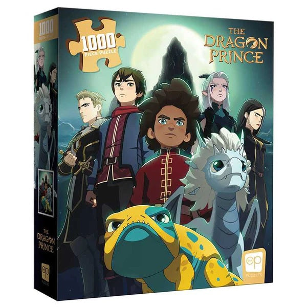 The Dragon Prince Heroes at the Storm Spire 1000pc Puzzle - USAOPOLY