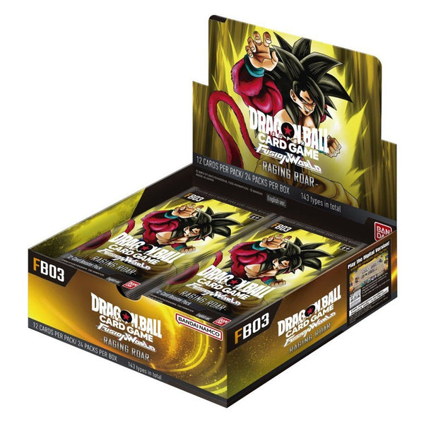 Dragon Ball Super Fusion World TCG: Set 03 Raging Roar Booster Display Box (FB03) - Bandai