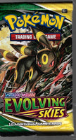 Pokemon TCG Sword & Shield Evolving Skies Booster Pack - Pokemon