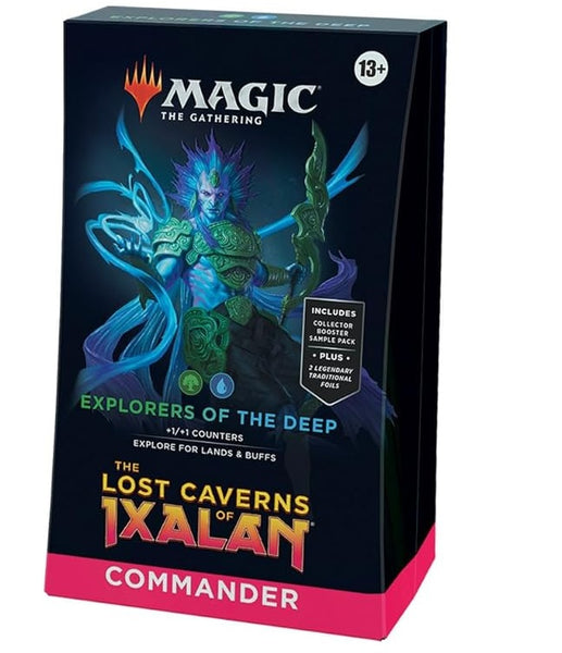 Lost Caverns of Ixalan Commander Deck Explorers of the Deep - MTG - Magic The Gathering