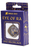 D20 Necklace: Eye of Ra - Sirius Dice