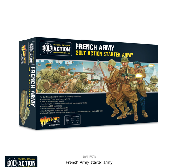 French Army Starter Army - Bolt Action