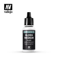 Auxiliary Products: Gloss Medium 17 ml. (70.470) - Acrylicos Vallejo