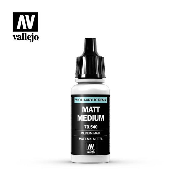 Auxiliary Products: Matt Medium 17 ml. (70.540) - Acrylicos Vallejo